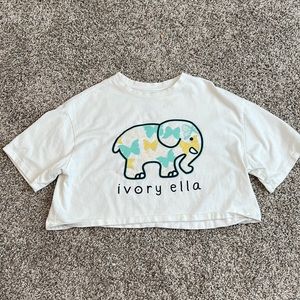 Ivory Ella Crop Top